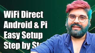 How to Set Up WiFi Direct Connection Between Android and Raspberry Pi 3 [upl. by Filbert164]