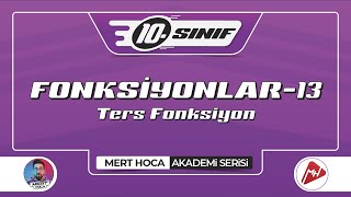 Fonksiyonlar13  Ters Fonksiyon  10Sınıf Konu Anlatımı  Akademi Serisi [upl. by Astiram]