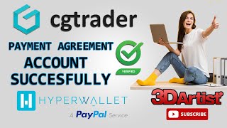 CGTraders Payments Agreement Verified Sell 3D Models 3D Artist [upl. by Aimas]