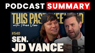 Sen JD Vance  This Past Weekend w Theo Von [upl. by Hertzog]