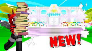 NEW Library in Adopt Me  Roblox [upl. by Ury]