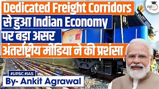 Study finds Dedicated Freight Corridors paving Path for more Equitable Economic growth across India [upl. by Rocker885]