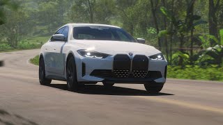 BMW i4 eDrive40 4K Gameplay  Forza Horizon 5 [upl. by Cecelia]