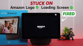 Fix Echo Show 10 Stuck on Amazon Screen Logo [upl. by Akinnej]