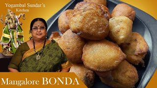 Recipe 338 Mangalore Bonda [upl. by Adamson430]