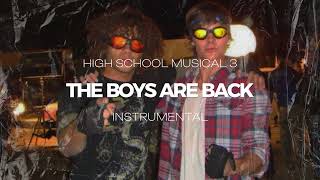 Zac Efron Corbin Bleu From quotHigh School Musical 3  The Boys Are Back INSTRUMENTAL [upl. by Eelarbed]