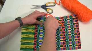 Paper Strip Kente Weaving  Project 164 [upl. by Dorinda]