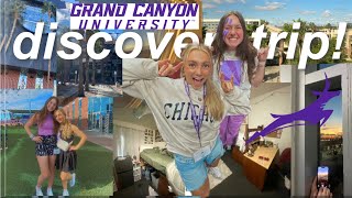 DISCOVER GCU grand canyon university trip vlog 💜🤍 [upl. by Ellekram]