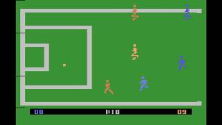 Realsports Soccer Atari 2600 Review [upl. by Noirred]