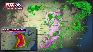 LIVE RADAR Millions under severe weather threats in US [upl. by Davidde474]