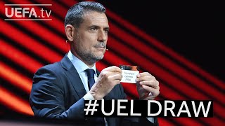 UEL GROUP STAGE DRAW 202122 [upl. by Yerdna254]