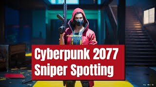 Dont Get Caught Spotting Snipers in Cyberpunk 2077 shorts [upl. by Maggie200]