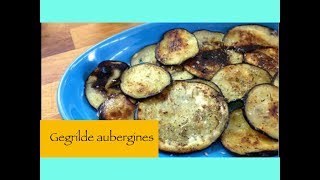 Geroosterd aubergines eenvoudig recept [upl. by Utter799]