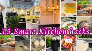 15 Kitchen Tips amp Tricks  smart Kitchen Hacks That Will Save You Time and Effort 💯 [upl. by Bebe]