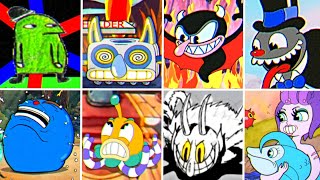 Cuphead  All Secrets amp Unused amp Hidden amp Early Bosses Updated [upl. by Lacie601]