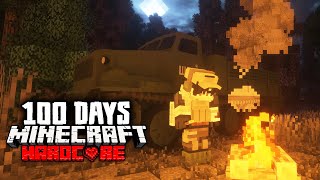 I Survived 100 Days in a Zombie WAR in Minecraft Hardcore [upl. by Hummel]