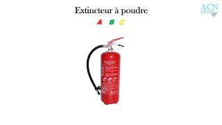 Formation incendie extincteurs  les différents types d extincteurs [upl. by Cornie]