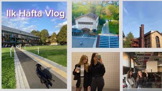 ÜNİVERSİTENİN İLK HAFTASI VLOG  BİLGİ ÜNİVERSİTESİ vlog bilgiüniversitesi [upl. by Ika]