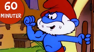 60 minuter av Smurf • Det bästa av Papa Smurf • Smurfarna [upl. by Ahtanamas557]