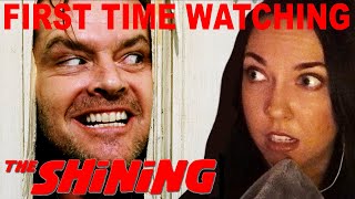 The Shining 1980 Movie REACTION [upl. by Nessi206]