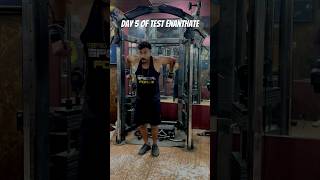 Anabolic Cycle Day 5 fitpharmacist ytshortsindia viralshort gymshorts minivlog testosterone [upl. by Nryhtak]