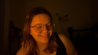 Asmr What I’m listening to  Soft singing [upl. by Hootman]