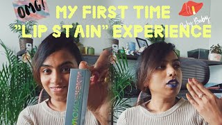 Wonderskin quotLip stainquot 💋 my first time experiencelove it💄 liptint lifestyle vlog trending [upl. by Mcclary]