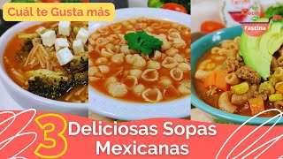 Sopas Mexicanas que te Sorprenderán [upl. by Aneetsyrk355]