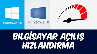 BİLGİSAYAR AÇILIŞ HIZLANDIRMA \u00100  EN KOLAY YÖNTEM 2020 PROGRAMSIZ [upl. by Abekam375]