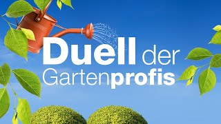 Duell der Gartenprofis  ZDF  Team DAVIT vs Team RENE [upl. by Anelah]