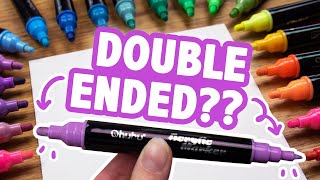 Most AFFORDABLE Paint Pens  Testing Ohuhu Acrylic Markers [upl. by Bucher472]