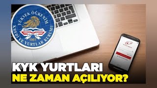 KYK YURTLARI AÇILIŞ TARİHİ KESİNLEŞTİ Kyk Yurtları Bu Tarihte Açılacak [upl. by Mchale463]