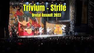 Trivium Strife Live at Brutal Assault 2023 [upl. by Annoif]