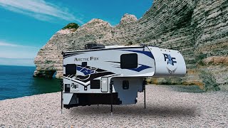 New Quick Tour of the 2022 Arctic Fox 865 NonSlide Pickup Camper [upl. by Atnahc]