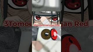 3 Tomoe Sharingan Red Coleyes Cosplay Lenses [upl. by Ontine]