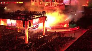 Ash Costello performs Rhea Ripley’s theme at Wrestlemania 37 [upl. by Asilanna]