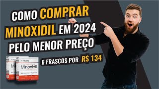 COMO COMPRAR MINOXIDIL  MELHOR PRODUTO PRA BARBA [upl. by Holtorf]