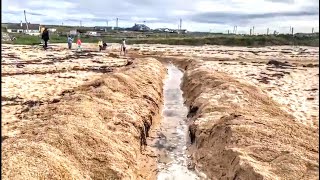 Dam Bursts into diverted river [upl. by Amena]