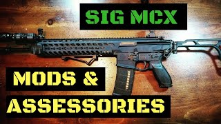 Sig MCX Mods amp Accessories [upl. by Anneiv664]