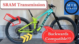 Is SRAM Transmission Backwards Compatible YESKind of [upl. by Varhol]