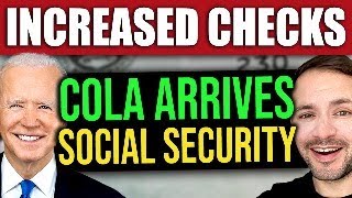 First INCREASED Checks Arriving for Social Security COLA 2024 [upl. by Corrie]