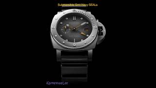 Panerai Submersible Gmt Navy Seals Pam1323 pam01323 [upl. by Naasar40]