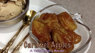 Caramel Apples Tefal Actifry Recipe cheekyricho recipe [upl. by Elvera582]