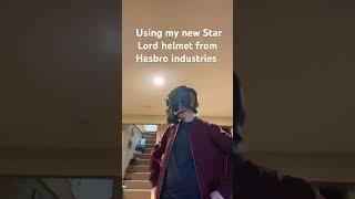 Check out my new Star Lord helmet gurdiansofthegalaxy ￼￼ [upl. by Lahtnero]