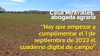 “¿Hay que empezar a cumplimentar el 1 de septiembre de 2023 el cuaderno digital de campo” pac [upl. by Averill]