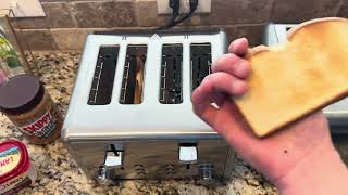 KitchenAid 4 Slice Toaster vs Whall 4 Slice Toaster Review [upl. by Sioled543]