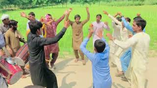 New saraiki dance jhumar dhol been dance saraiki waseeb 2024 shadi program  No 1 studio [upl. by Neehsar383]