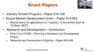 Introduction to Government Grants [upl. by Moffit203]