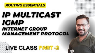 Internet Group Management Protocol IGMP  IP Multicast Part 2  in Hindi [upl. by Loralee794]