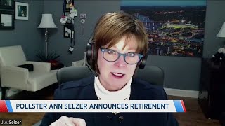 Pollster Ann Selzer announces retirement from election polling [upl. by Mharg]